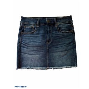 American Eagle Hi-Rise Mini Jean Skirt Size 8R